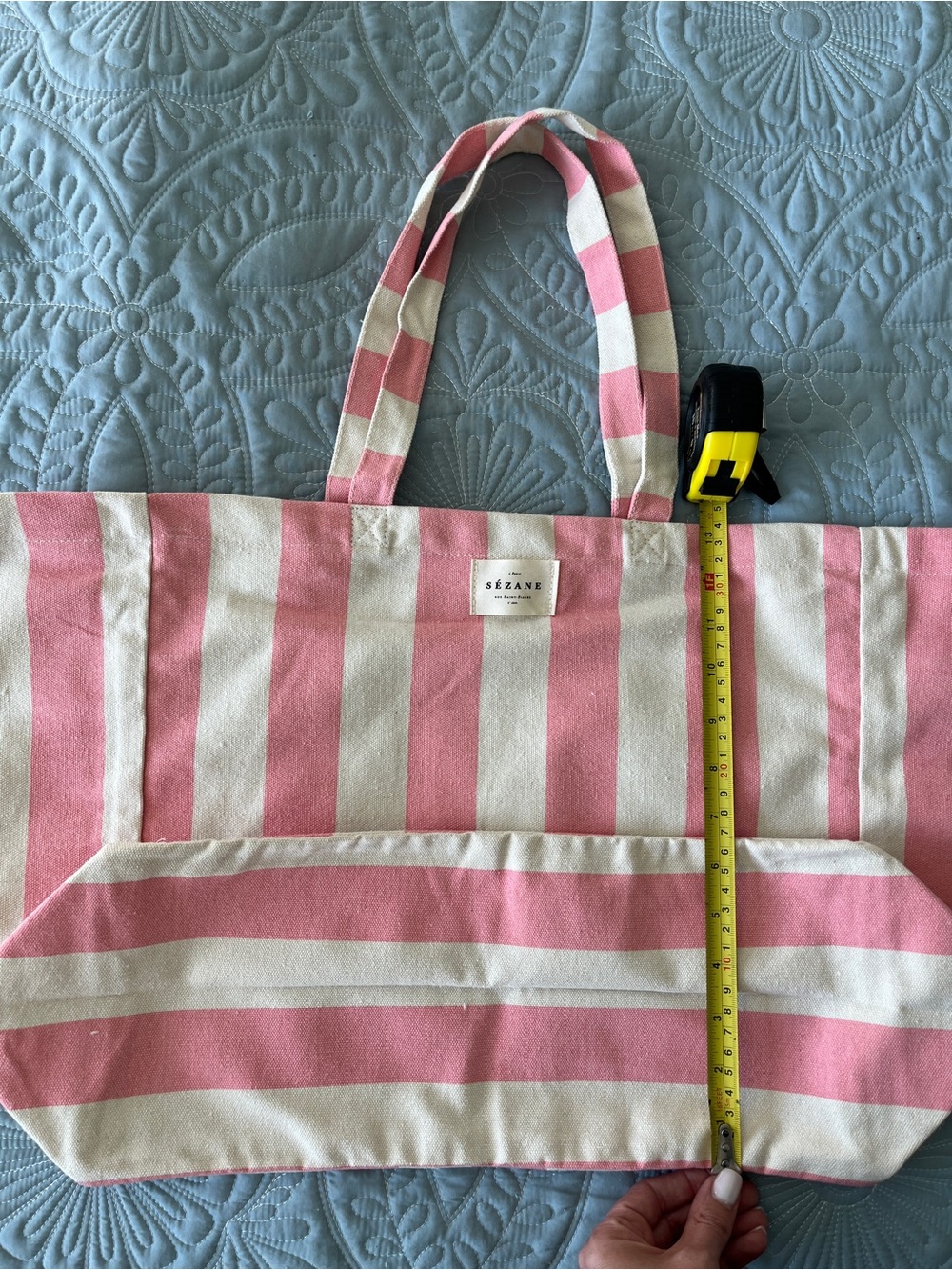 Sezane Shopping Beach Tote - Brand New - Picture 4 of 7